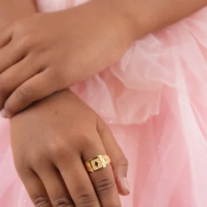 Gold Kids Ring 1