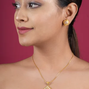 Gold Pendent Set 13