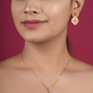 Gold Pendent Set 16