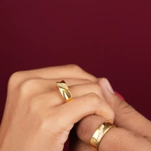 Gold Couple Ring 2