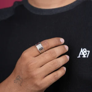 Silver Gents Ring 2