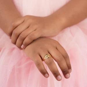 Gold Kids Ring 5