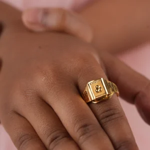 Gold Kids Ring 9