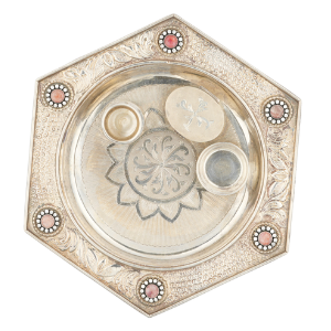Silver Puja Thali