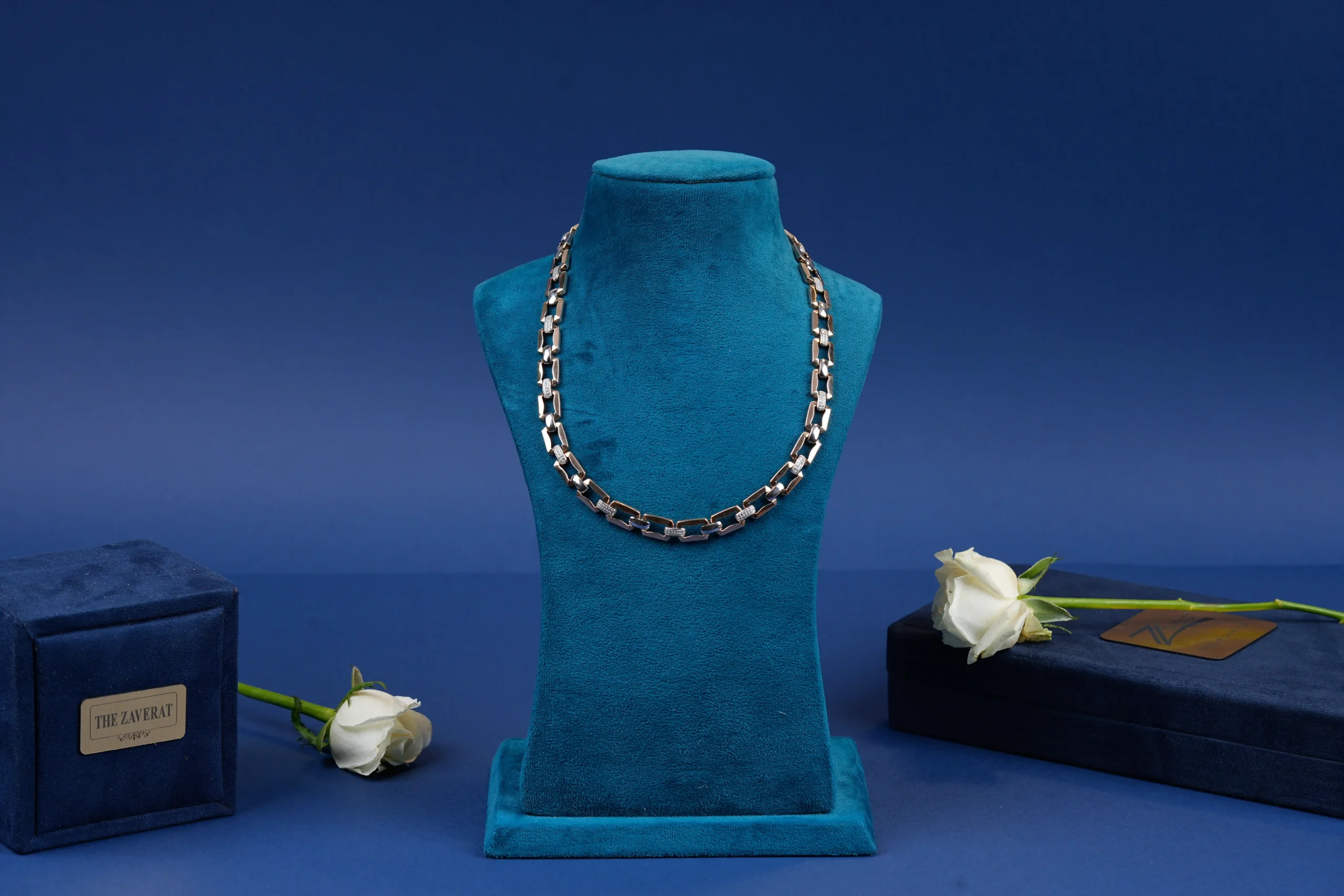 Modern Silver Chain for Men - Image 2