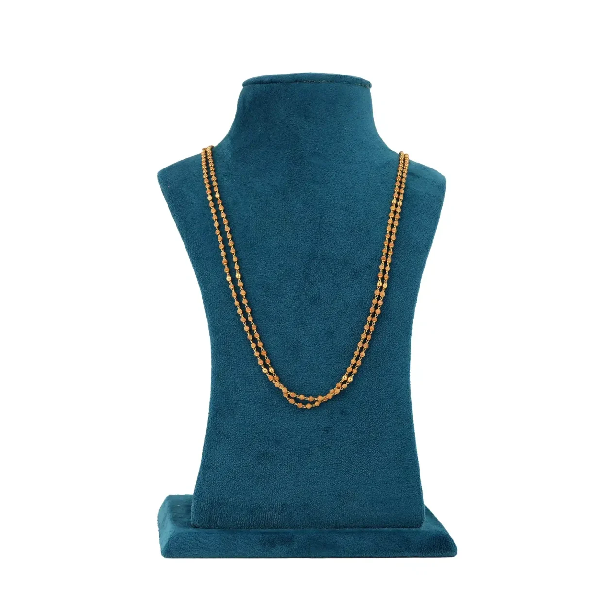 Elegant Gold Bead Chain - Image 3
